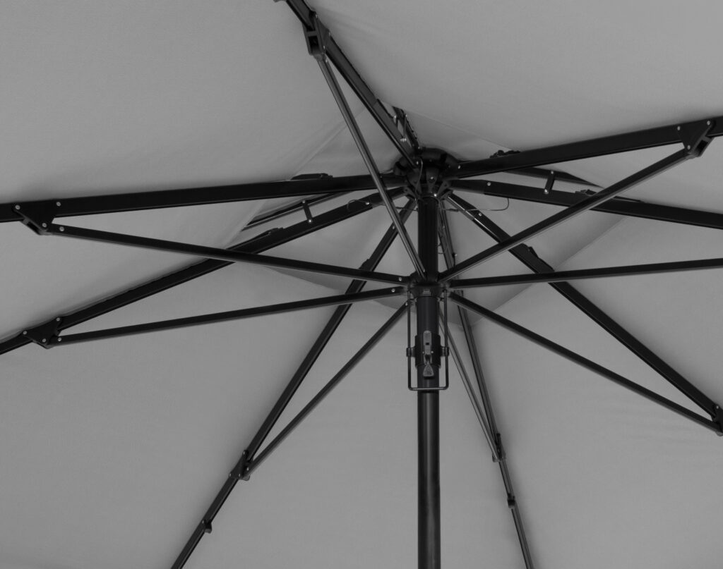 Parasol ogrodowy Vesuvio z oświetleniem LED